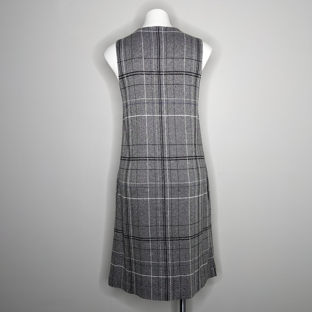 J Jill Ponte grey knit dress S - Picture 6 of 10